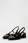 Dorothy Perkins Wide Fit Black Dalton Court Shoes thumbnail 2