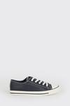 Dorothy Perkins Wide Fit Faux Leather Icon Trainers thumbnail 2