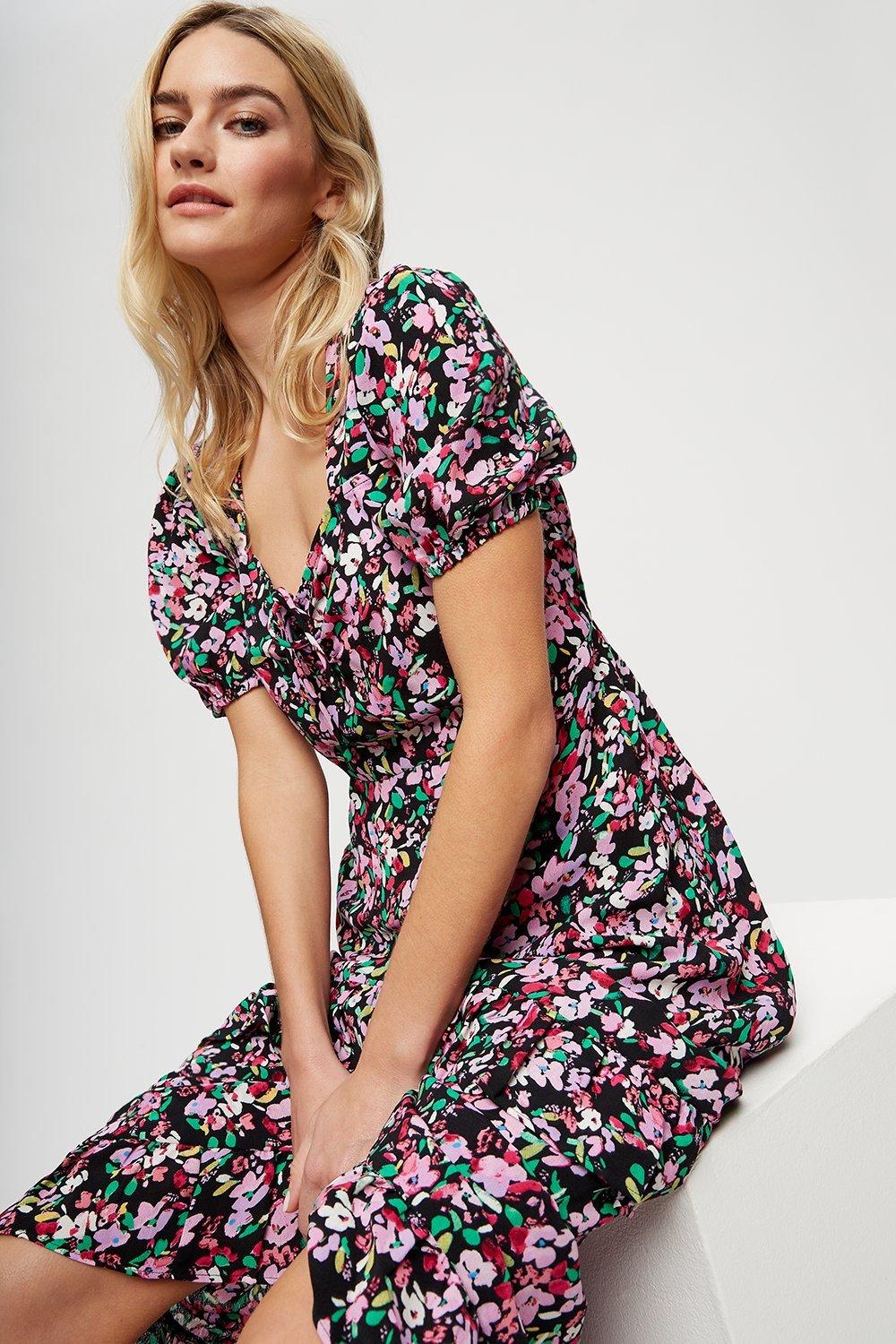 Dorothy perkins floral outlet dress