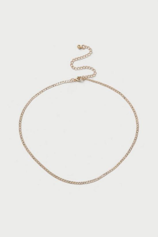 Dorothy Perkins Gold Fine Chain Necklace 1