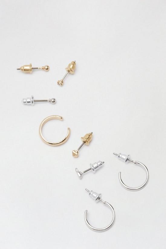 Dorothy Perkins Mixed Metal Pack Of 8 Ear Cuffs 2
