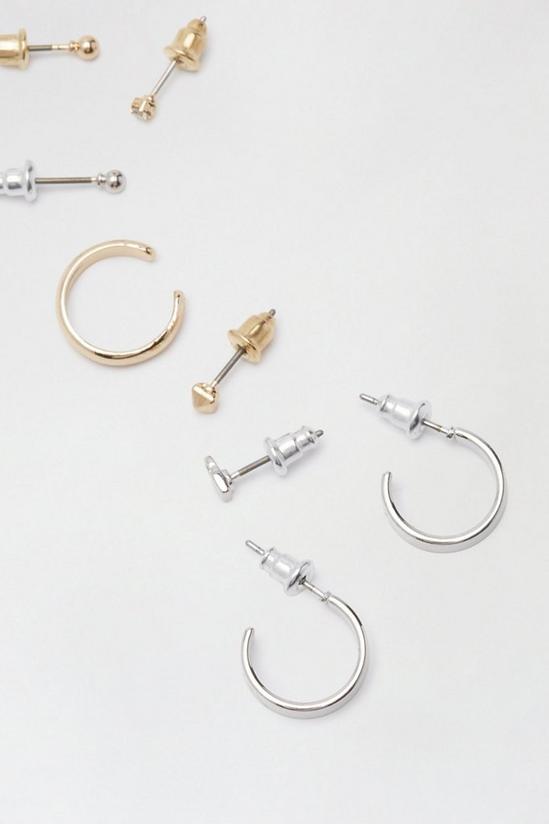 Dorothy Perkins Mixed Metal Pack Of 8 Ear Cuffs 3