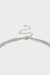 Dorothy Perkins Silver 3 Row Snake Chain Necklace thumbnail 2