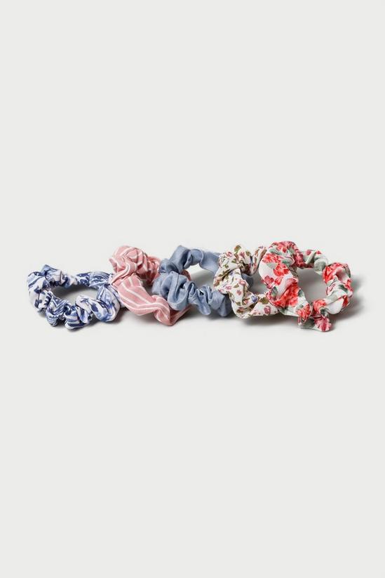 Dorothy Perkins Mixed Floral Pack Of 5 Scrunchies 2