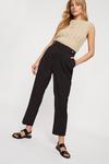 Dorothy Perkins Black Military Ankle Grazer Tailored Trousers thumbnail 2