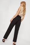 Dorothy Perkins Black Military Ankle Grazer Tailored Trousers thumbnail 3