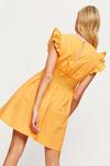 Dorothy Perkins Orange Ruched Waist Mini Dress thumbnail 3