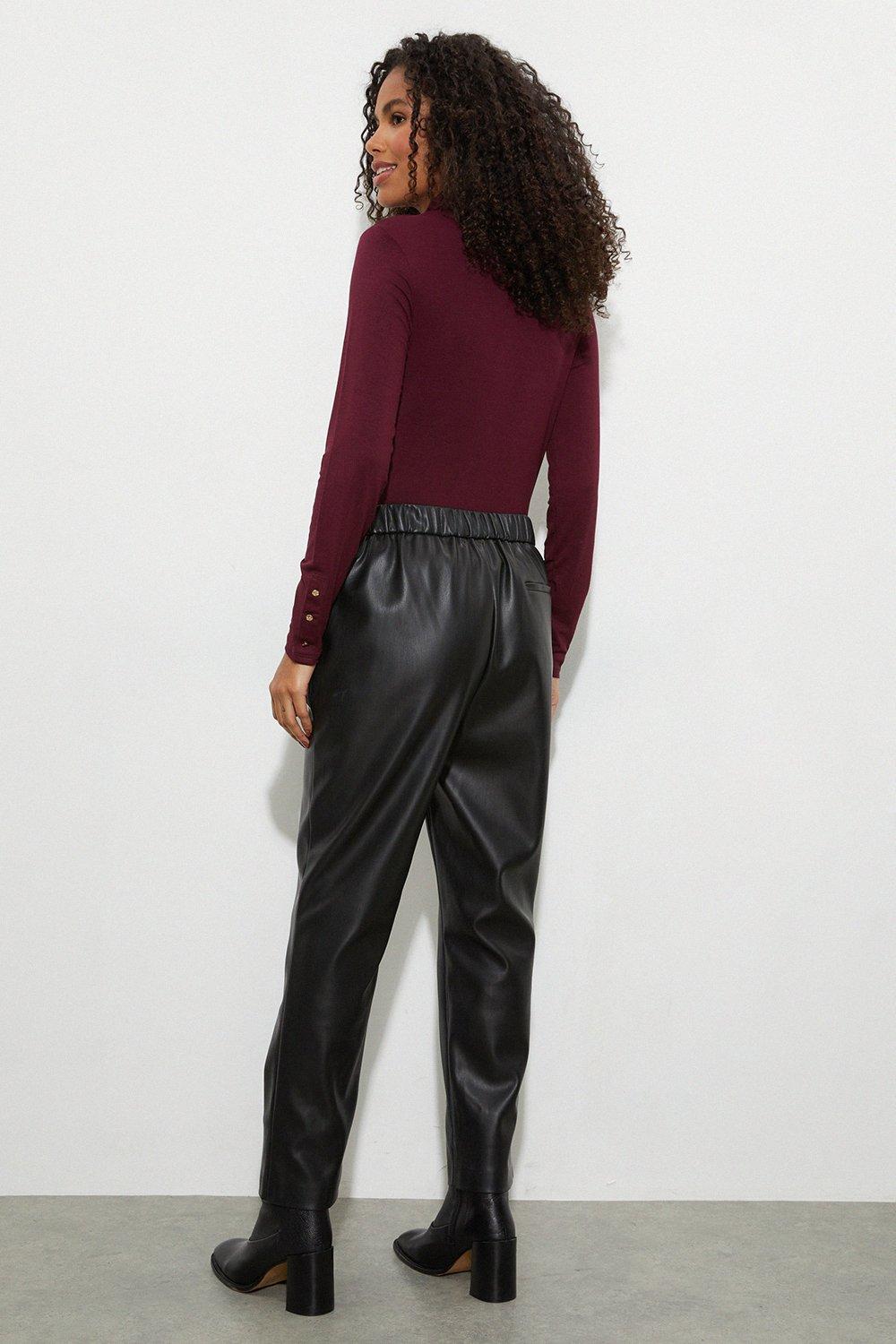 Dorothy perkins hot sale leather pants