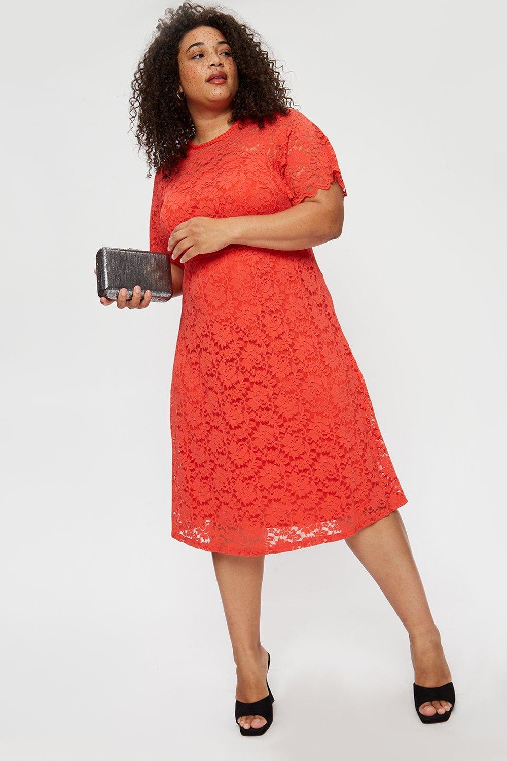 Dorothy perkins hot sale coral dress