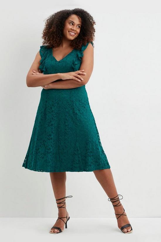 Dorothy Perkins Curve Lace Sleeveless Dress 1