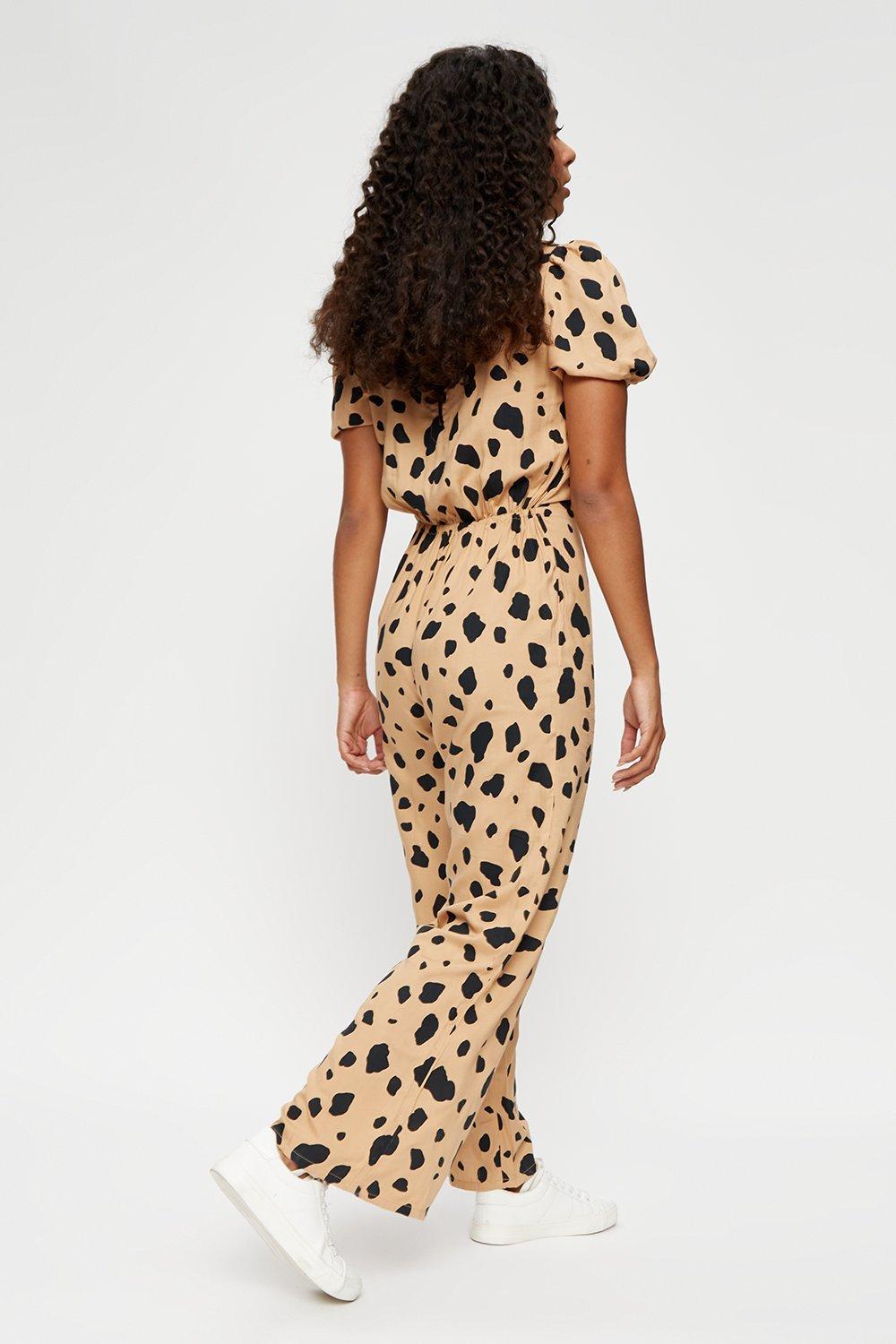 Dorothy perkins cheap leopard print jumpsuit