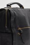 Dorothy Perkins Luxe Leather Zip Front Backpack thumbnail 4