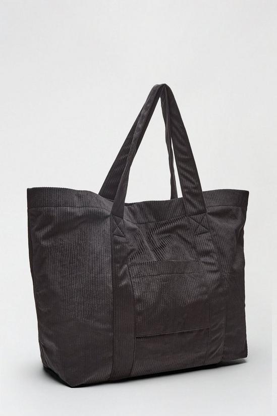 Dorothy Perkins Corduroy Shopper Bag 3