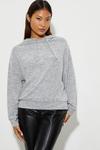 Dorothy Perkins Petite Soft Touch Hoodie thumbnail 1