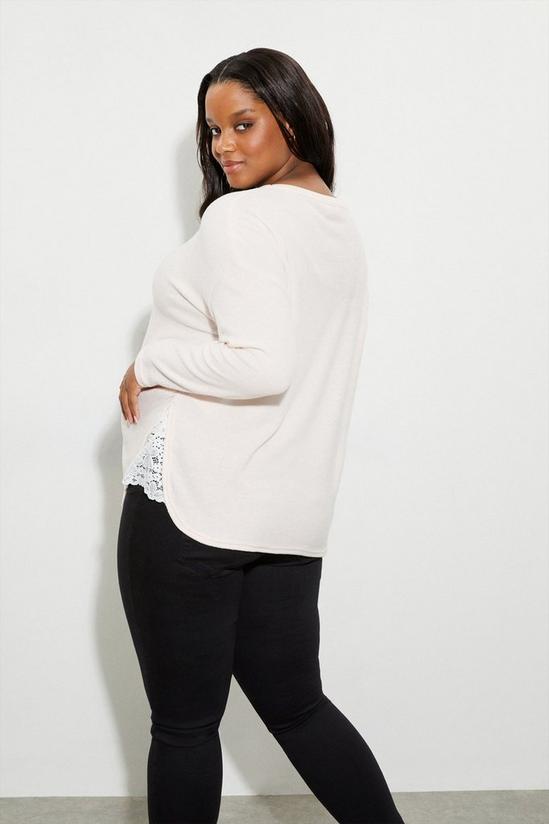 Dorothy Perkins Maternity Soft Touch Lace Detail Top 3