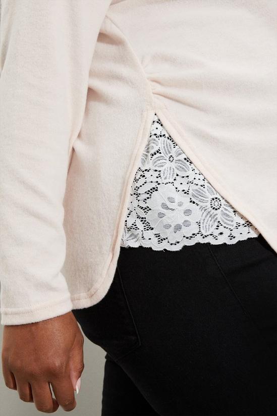 Dorothy Perkins Maternity Soft Touch Lace Detail Top 4
