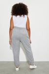 Dorothy Perkins Curve Grey Marl Soft Touch Joggers thumbnail 3
