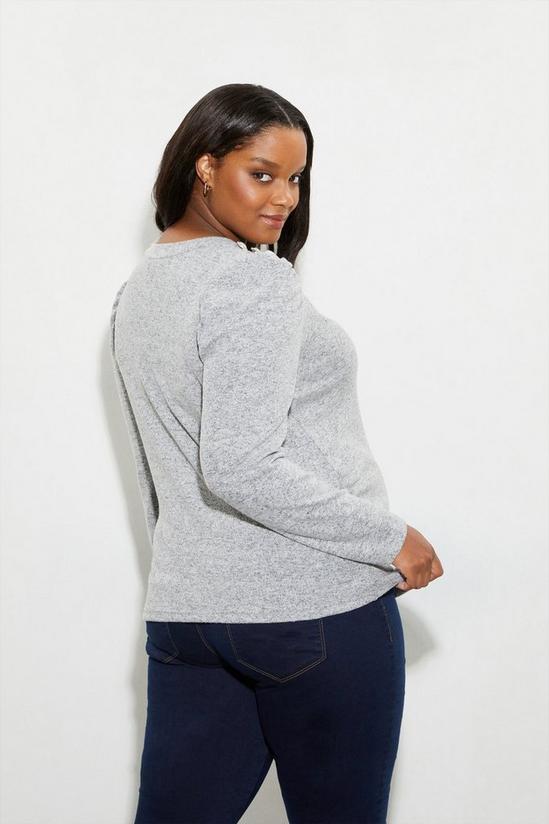 Dorothy Perkins Maternity Pearl Button Soft Touch Jumper 3