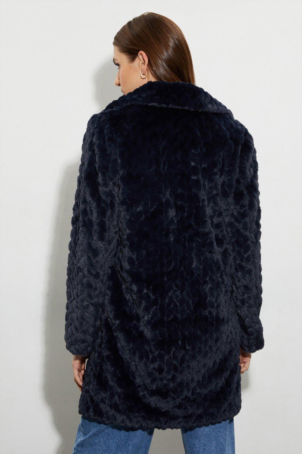 Dorothy perkins shop fake fur coat