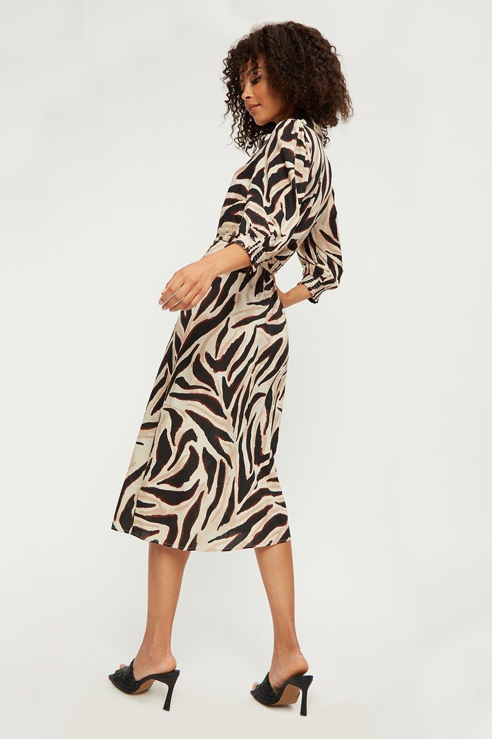 Dorothy perkins clearance zebra print dress