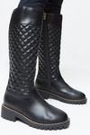 Dorothy Perkins Comfort Kinsley Quilted High Leg Boots thumbnail 2