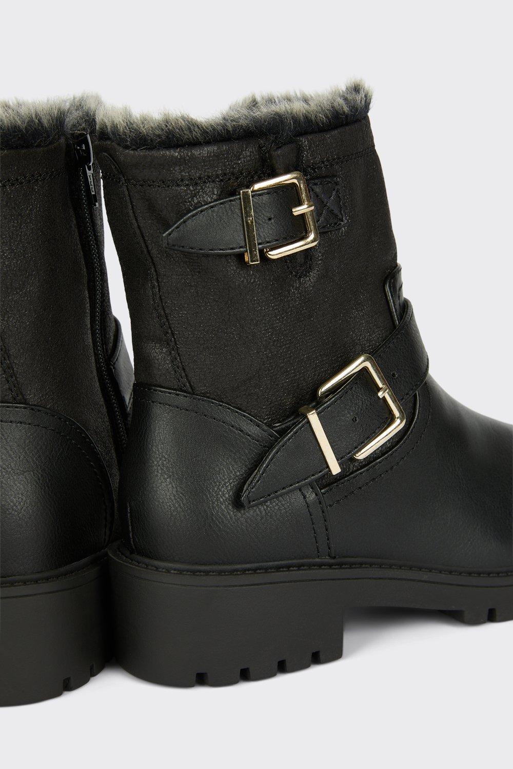 Dorothy perkins biker on sale boots