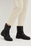 Dorothy Perkins Comfort Amelia Quilted Buckle Boots thumbnail 3