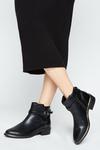 Dorothy Perkins Wide Fit Avery Cross Strap Ankle Boots thumbnail 2