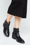Dorothy Perkins Wide Fit Avery Cross Strap Ankle Boots thumbnail 3