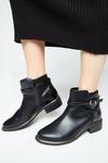 Dorothy Perkins Wide Fit Avery Cross Strap Ankle Boots thumbnail 4