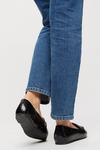 Dorothy Perkins Wide Fit Lopez Bar Detail Loafers thumbnail 3