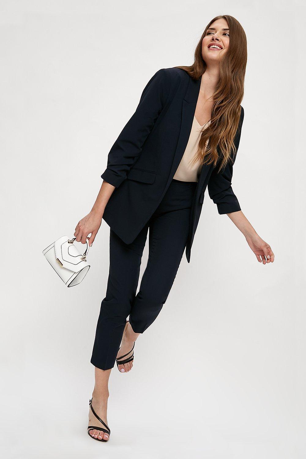 Dorothy perkins navy on sale blazer