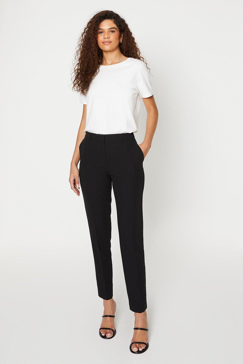 Black shop ankle trousers