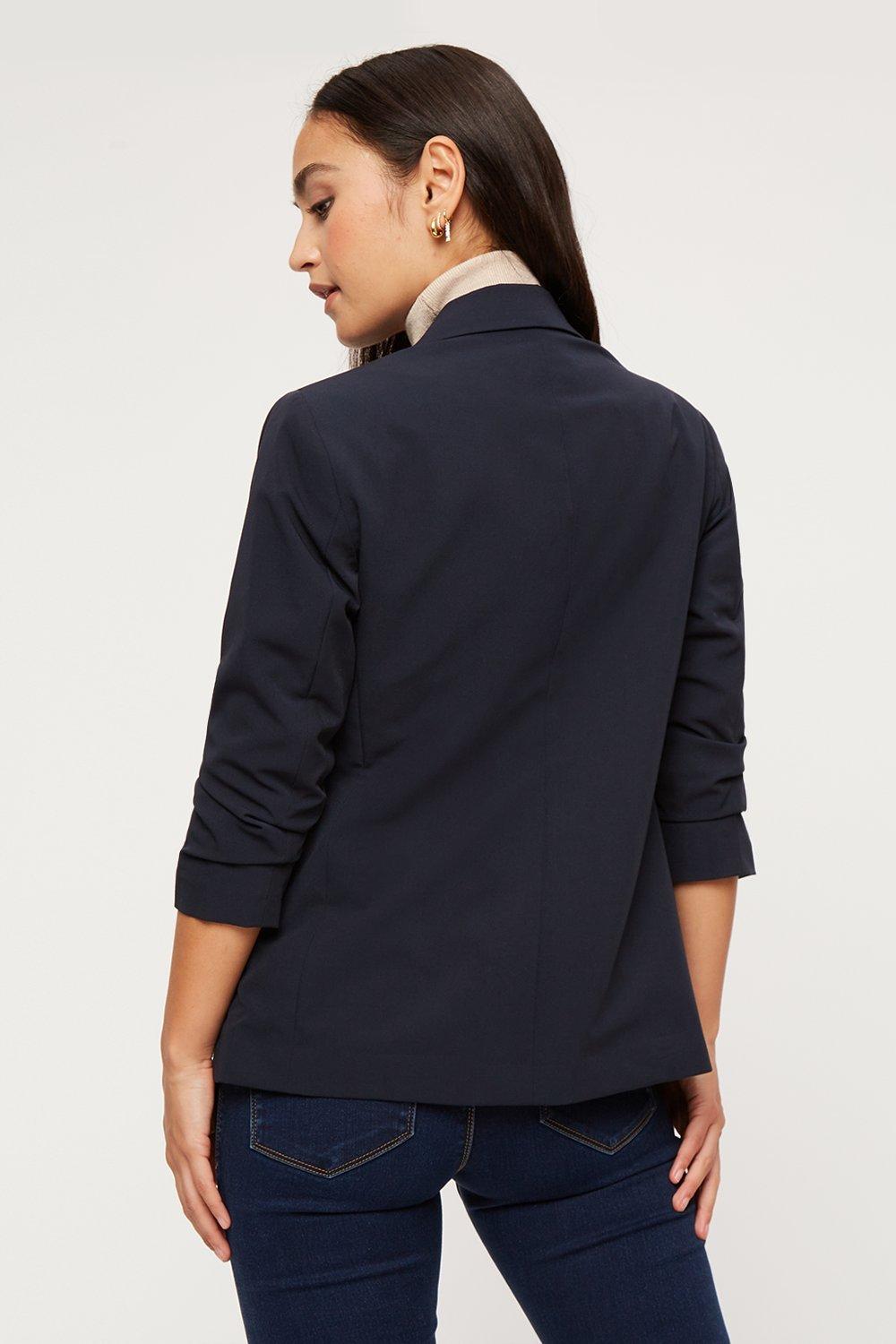 Petite navy 2024 blazer uk