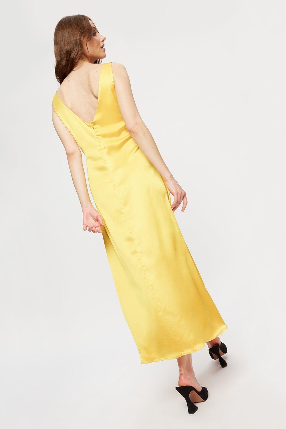 Dorothy perkins outlet mustard dress