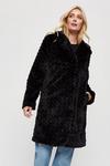 Dorothy Perkins Tall Long Ripple Faux Fur Coat thumbnail 2