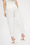 Dorothy Perkins Cream Pinstripe Paperbag Belted Trousers thumbnail 3