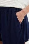 Dorothy Perkins Maternity Navy Shorts with pocket thumbnail 4