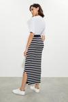 Dorothy Perkins Tall Navy Stripe Maxi Skirt thumbnail 3