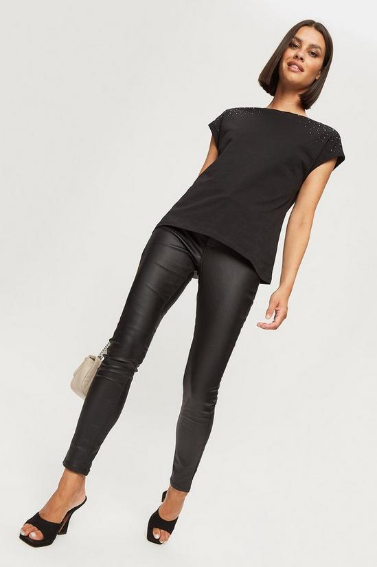 Dorothy Perkins Hotfix Scattered Detail T Shirt 1
