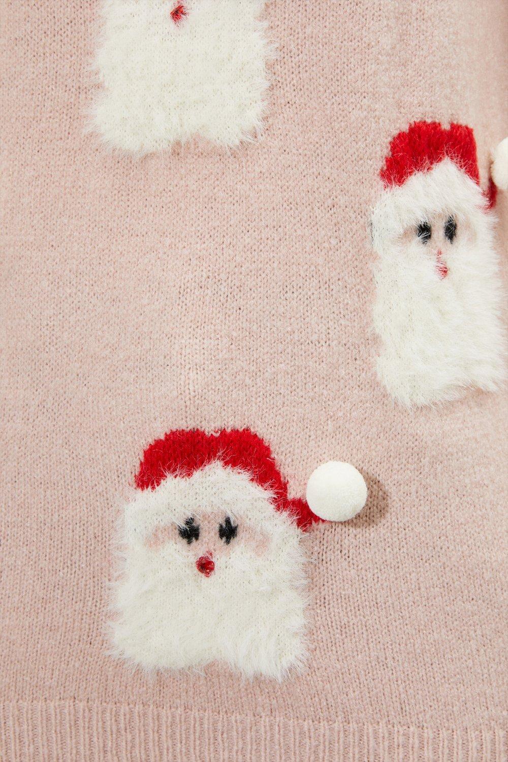 Jumpers Cardigans Christmas All Over Santa Jumper Dorothy