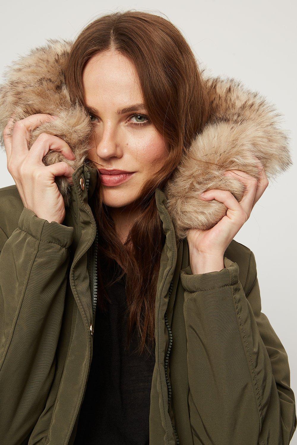 Dorothy perkins cheap parka coat sale