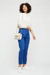 Dorothy Perkins Button Tab Pleat Tailored Trousers thumbnail 2