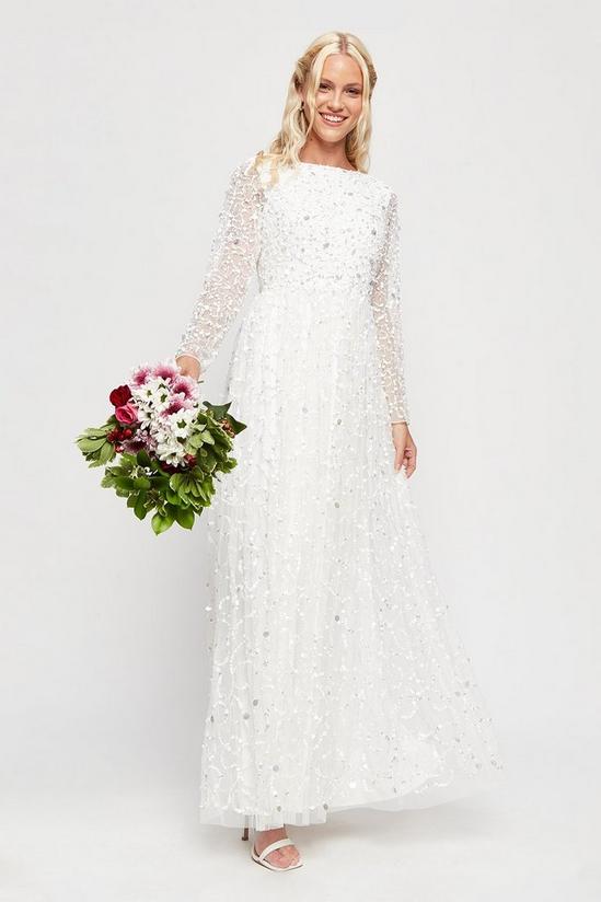 Dorothy Perkins White Bridal Embellished Dress 2