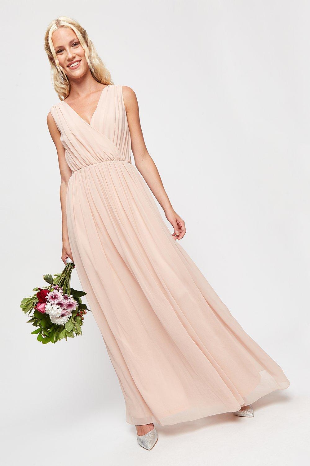 Dusky pink bridesmaid dresses best sale dorothy perkins