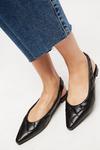 Dorothy Perkins Patch Quilted Slingback Ballerina thumbnail 3