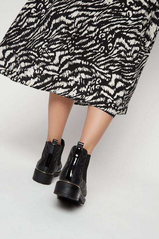 Dorothy Perkins Mac Quilt Design Chelsea Boots 3