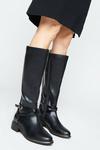 Dorothy Perkins Wide Fit Kennedy Ankle Strap Knee High Boots thumbnail 2