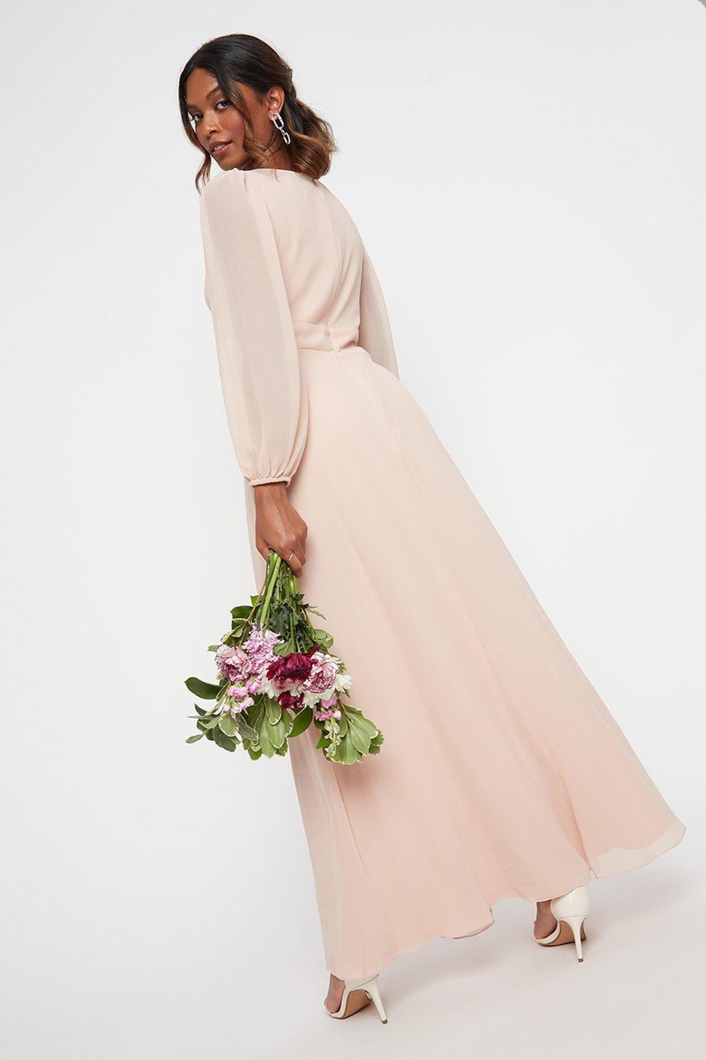 Dorothy perkins blush bridesmaid hot sale dress