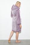 Dorothy Perkins Ombre Mulberry Fluffy Robe thumbnail 3